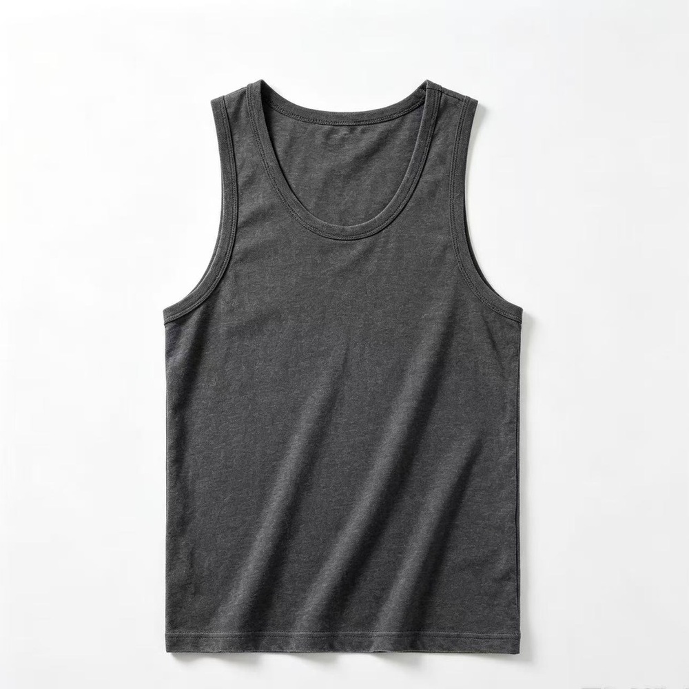 Everyday Charcoal Tank — Men's Sleeveless Comfort